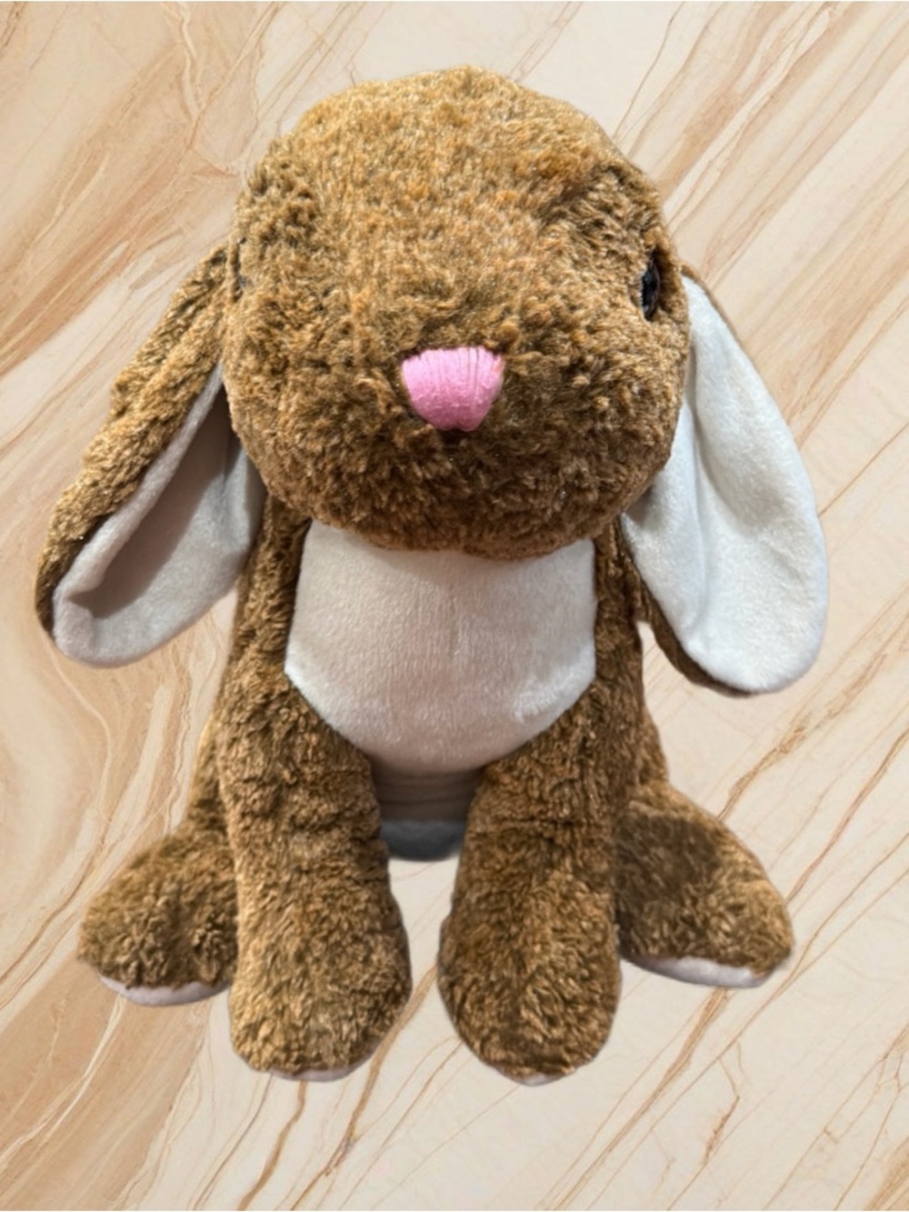 RBI BROWN STUFFED BUNNY RABIT.12” PLUSH ANIMAL
